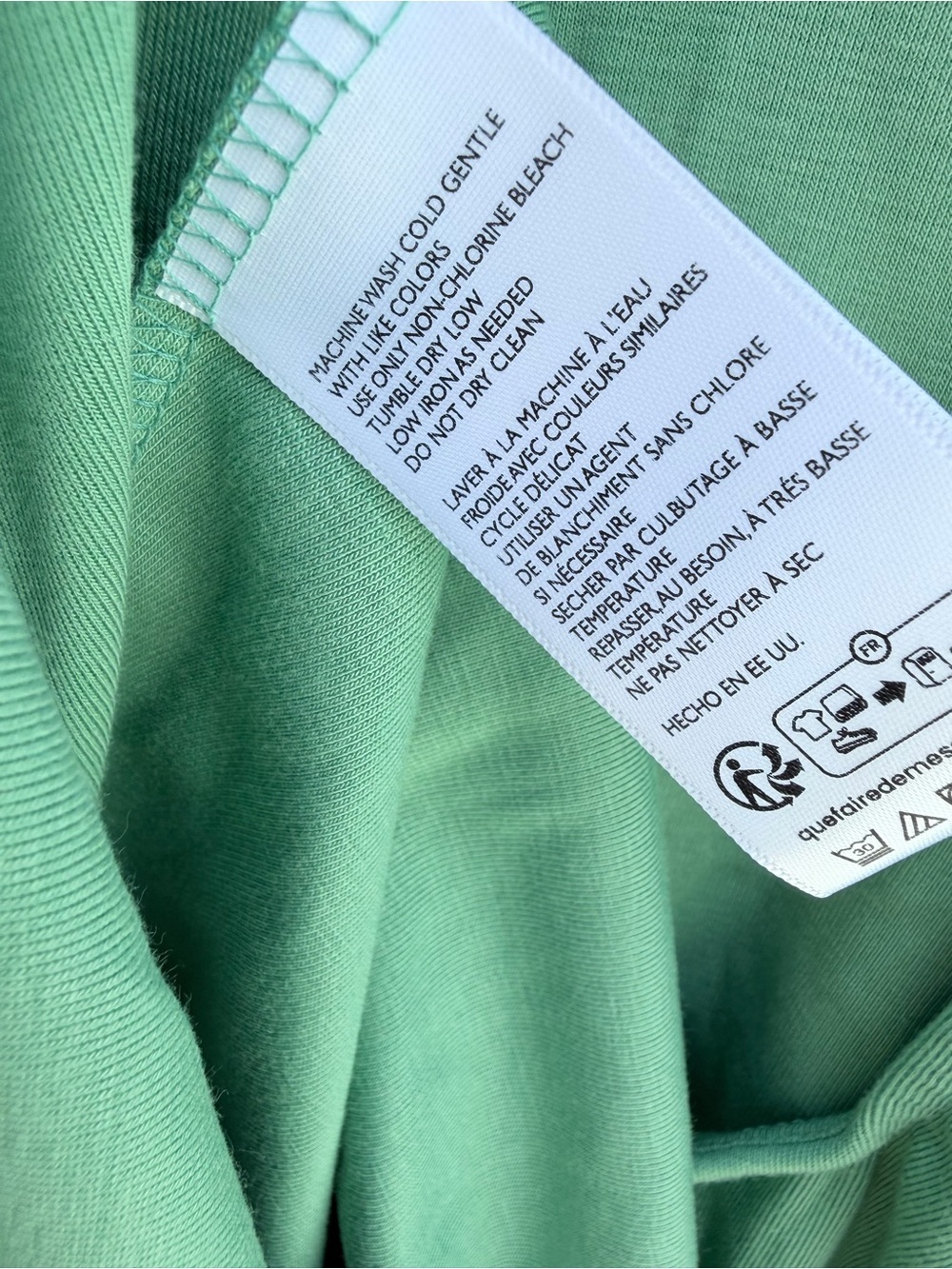 FP Beach - Green Long Sleeve Open Back Mini Dress | SP - Picture 7 of 7